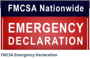 FMCSA emergency exemption information